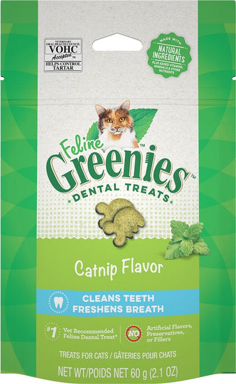 Greenies Feline Adult Cat Dental Treats Catnip 1ea/21 oz for your Pet Cat with Pet Store X!