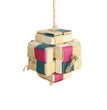 A & E Cages Happy Beaks Pixel Cube Medium Bird Toy 1ea