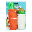 A &E Cages Nibbles Small Animal Loofah Chew Toy Large Daikon; 1ea