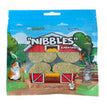 A & E Cages Barnyard Nibbles Hay Chew Small Animal Bites Heart 4pc