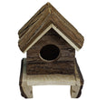 A & E Cages Nibbles Log Cabin Small Animal Hut Deluxe Brown; 1ea-6In X 4.5In X 4.5 in