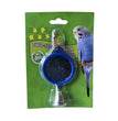 A & E Cages Happy Beaks 2-Sided Mirror with Bell Bird Toy 1ea/One Size