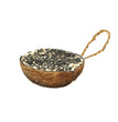 A & E Cages Garden & Fun Half Coconut w/Suet & Black Oil Sunflower Bird Treat 1ea/290 g