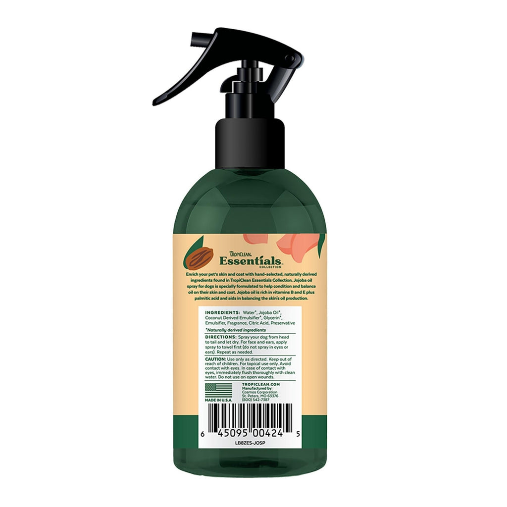 TropiClean Essentials Jojoba Oil Deodorizing Spray 1ea/8 oz