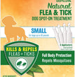 TropiClean Natural Flea & Tick Spot On Treatment for Dogs 1ea/0.2 fl oz, 4 ct