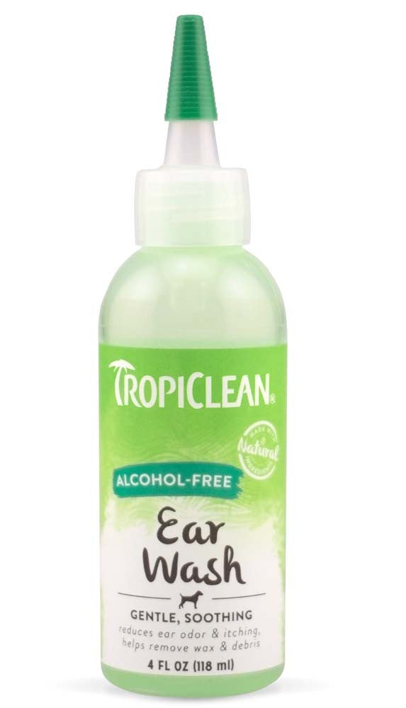 TropiClean Alcohol Free Ear Wash 1ea/4 fl oz