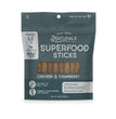 Dog Treat Naturals Dog Superfood Sticks Chicken & Cranberry 10Oz