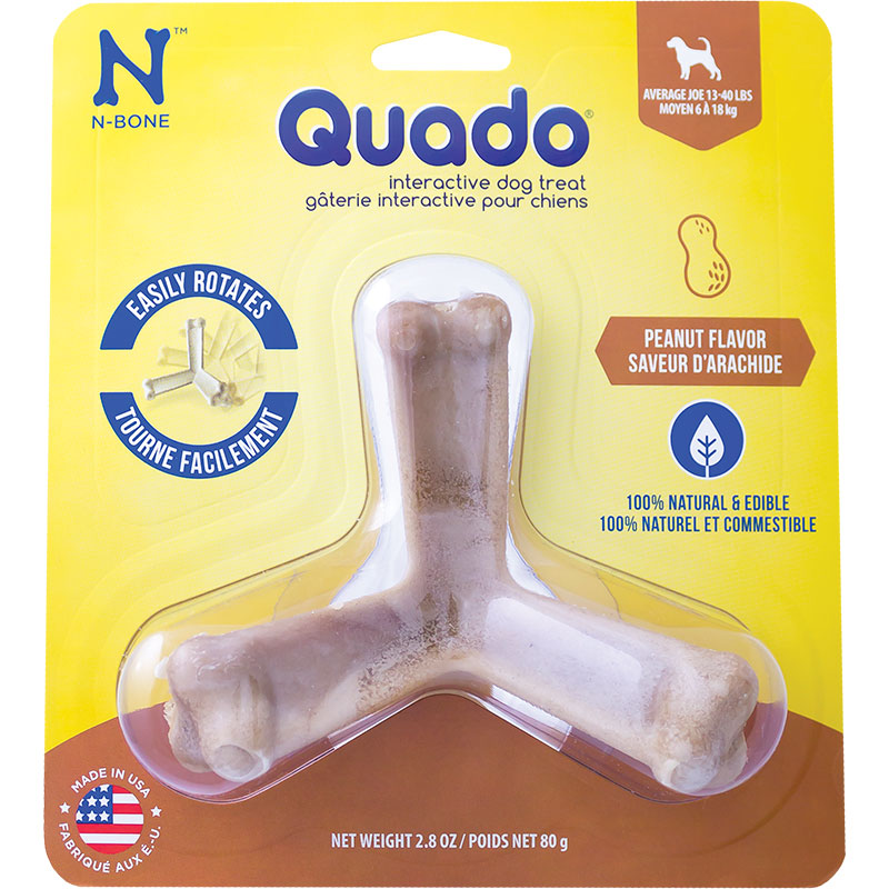 N-Bone Quado In Peanut Medium for your Pet Dog with Pet Store X!