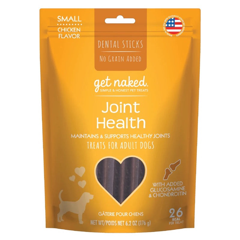 Get Naked Joint Health Grain-Free Dental Stick Dog Treats Chicken 1ea/62 oz, SM for your Pet Dog with Pet Store X!