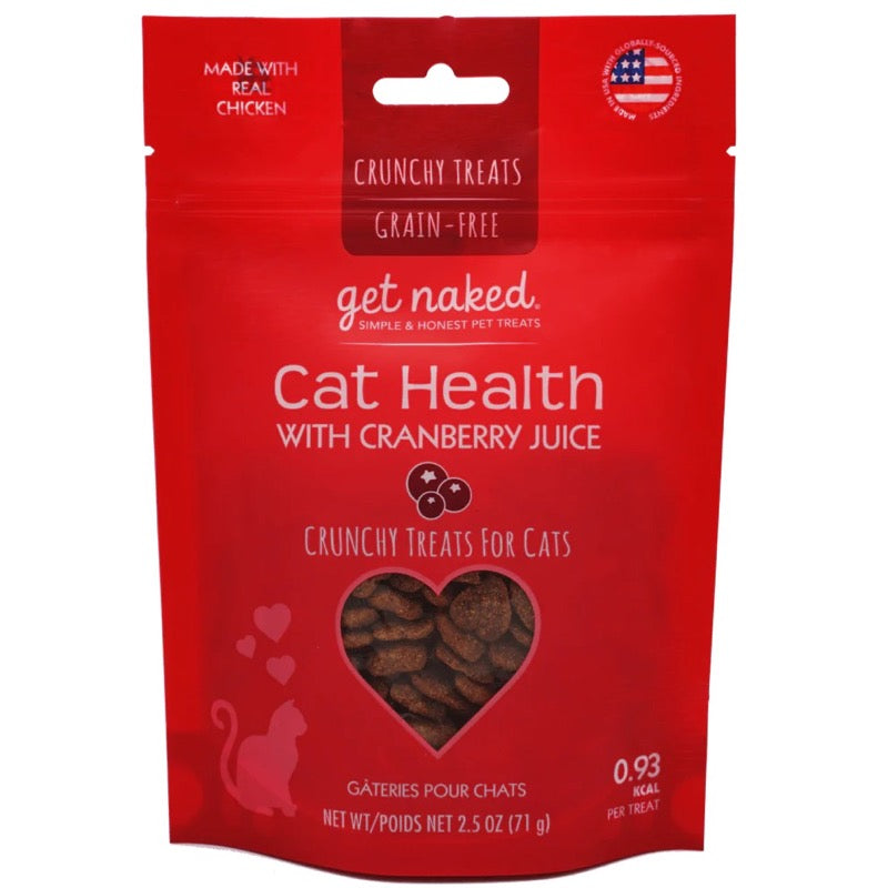 Get Naked Cat Health w/Cranberry Juice Grain-Free Cat Treats 1ea/25 oz for your Pet Cat with Pet Store X!