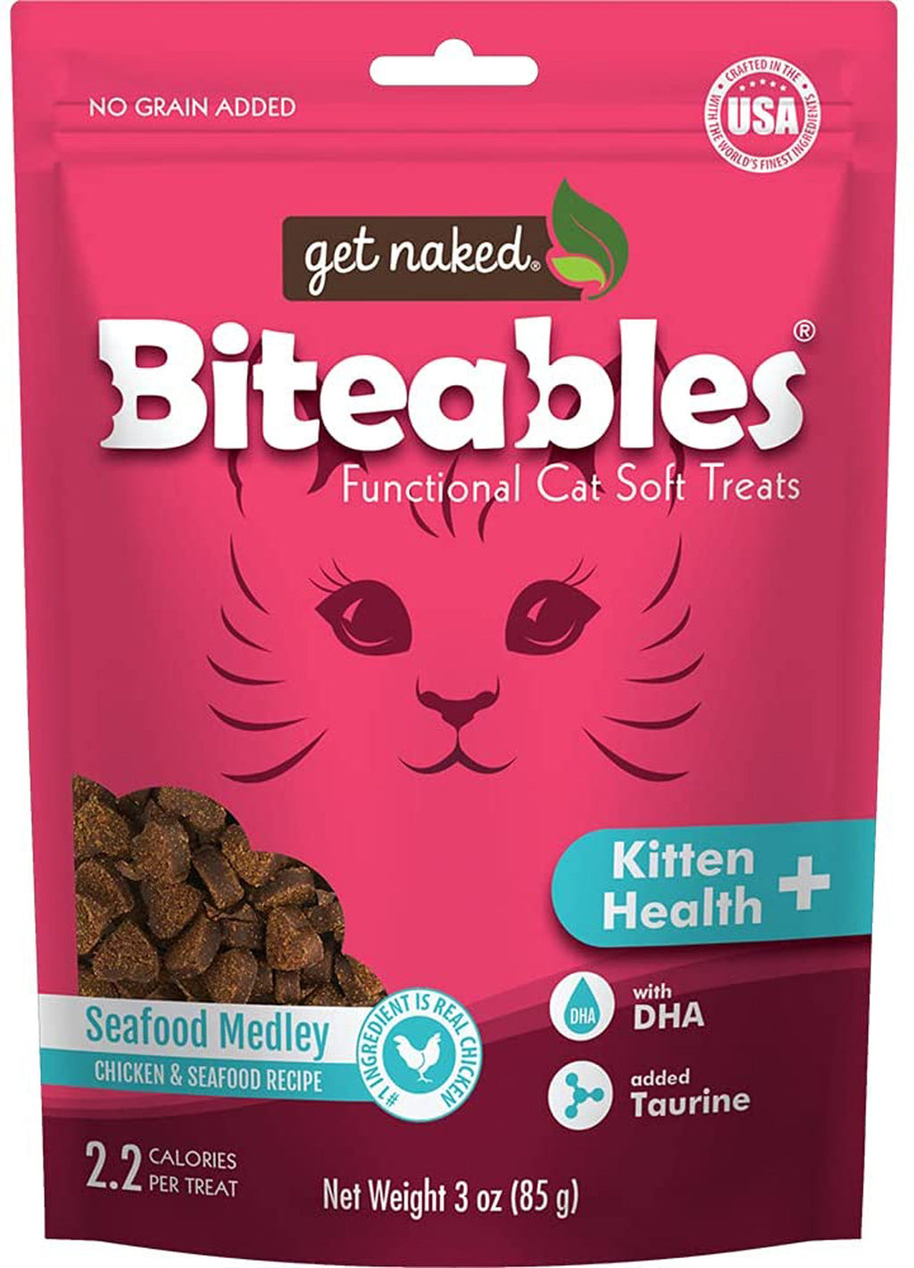 Get Naked Cat Biteables Kitten Health 3oz for your Pet Cat with Pet Store X!