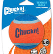 Chuckit! Tennis Ball Dog Toy Shrink Sleeve Blue/Orange 1ea/LG, 1 pk