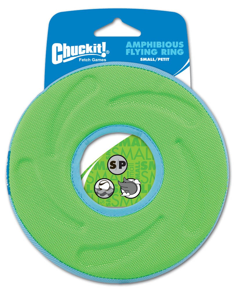 Chuckit! ZipFlilght Flying Ring Dog Toy Assorted 1ea/SM for your Pet Dog with Pet Store X.