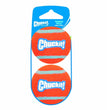 Chuckit! Tennis Ball Dog Toy Shrink Sleeve Orange/Orange 1ea/SM, 2 pk for your Pet Dog with Pet Store X.