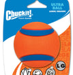 Chuckit! Ultra Ball Dog Toy Blue/Orange 1ea/LG