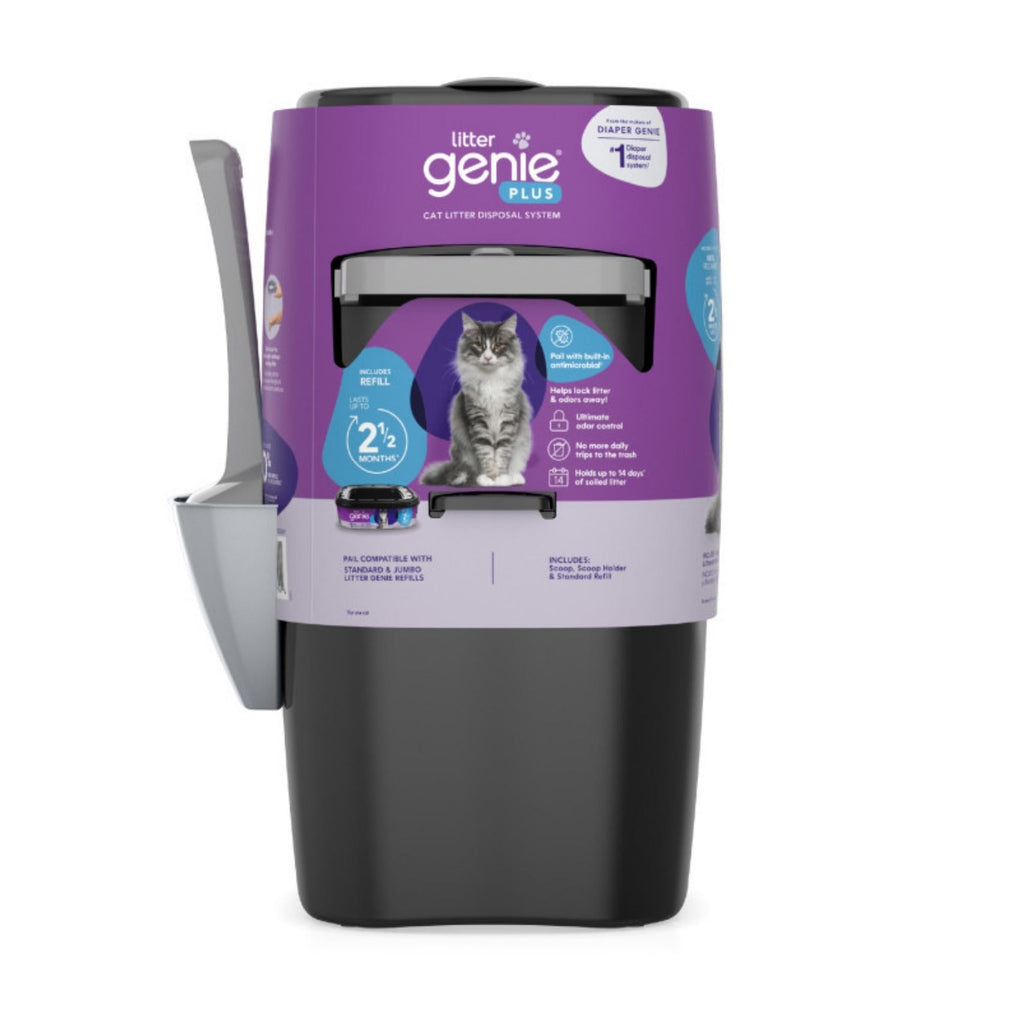 Litter Genie Plus Cat Litter Disposable System Black 1ea/Plus