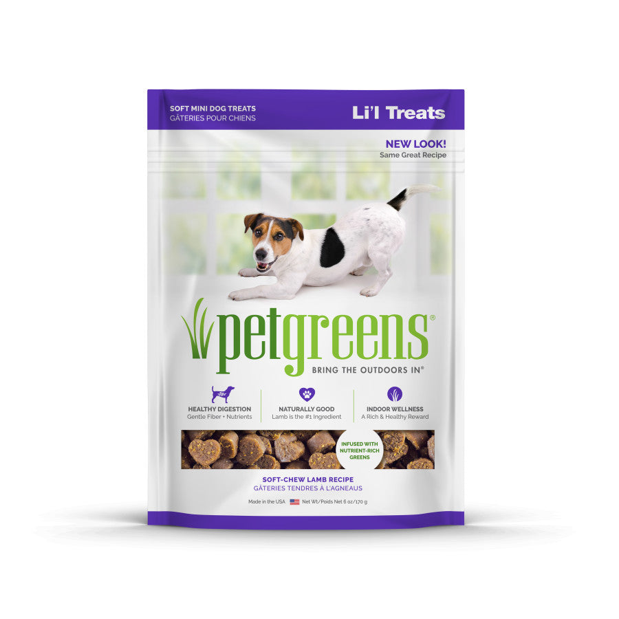 Pet Greens Li'l Treats Soft Mini Dog Treats Lamb 1ea/6 oz