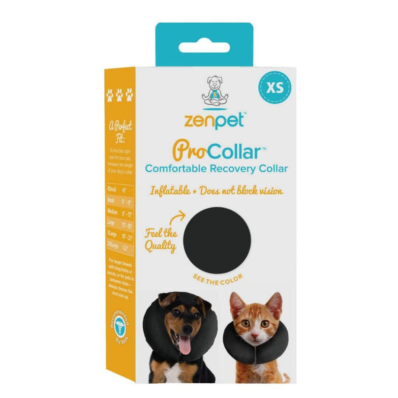 ZenPet ZenCollar Inflatable Recovery Collar 1ea/XS for your Pet Dog with Pet Store X.