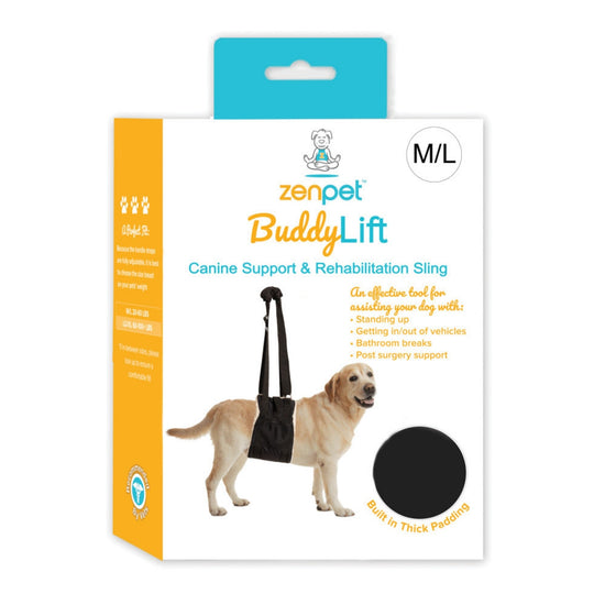 ZenPet Buddy Lift Canine Support and Rehabilitation Sling 1ea/MD/LG for your Pet Dog with Pet Store X.