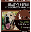 Dave's Pet Food Naturally Healthy Chicken And Rice Recipe 132oz (Case of 12) for your Pet Dog with Pet Store X!