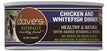 Daves Naturally Healthy Cat Food; Chicken and White Fish Dinner 5.5oz. (Case of 24)