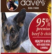 Daves Premium Beef & Chicken 95% Meat 13oz (Case Of 12) for your Pet Dog with Pet Store X!