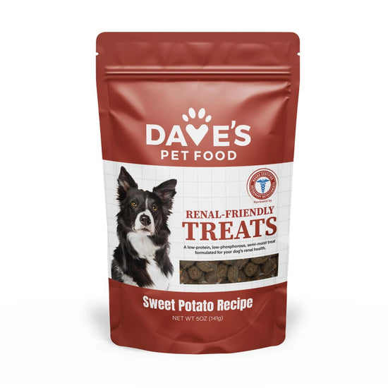 Dave'S Pet Food Dog Renal Treat Sweet Potato 5Oz for your Pet Dog with Pet Store X!