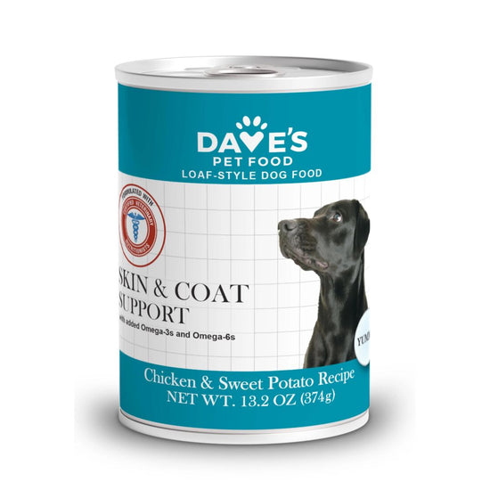 Dave'S Pet Food Dog Skin & Coat Support 12/132Oz for your Pet Dog with Pet Store X!