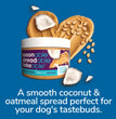 Fruitables Spreadables Creamy Dog Treat Real Coconut and Oatmeal, 1ea/7oz.