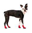 Goo-Eez Athleticaz Dog Boots Black/Red Medium 2Pk