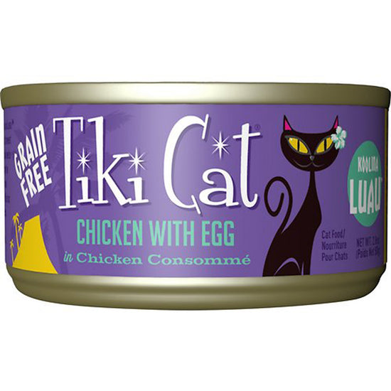 Tiki Pets Cat Koolina Luau Chicken and Eggs 28oz (Case of 12) for your Pet Cat with Pet Store X!