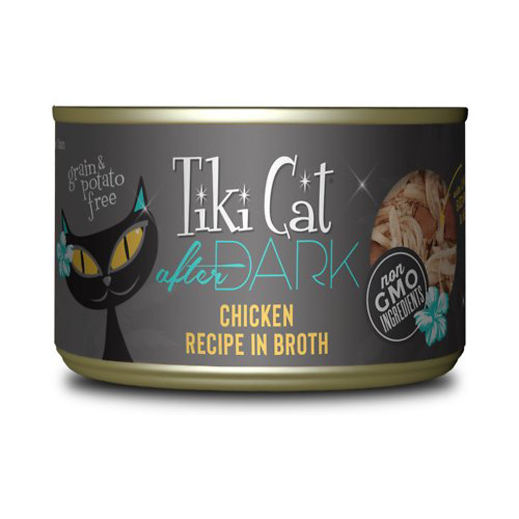 Tiki Pets Cat After Dark Chicken 5.5oz. (Case of 8)