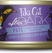 Tiki Pets Cat After Dark Rabbit & Chicken Liver Pate 3oz (Case of 12) for your Pet Cat with Pet Store X!