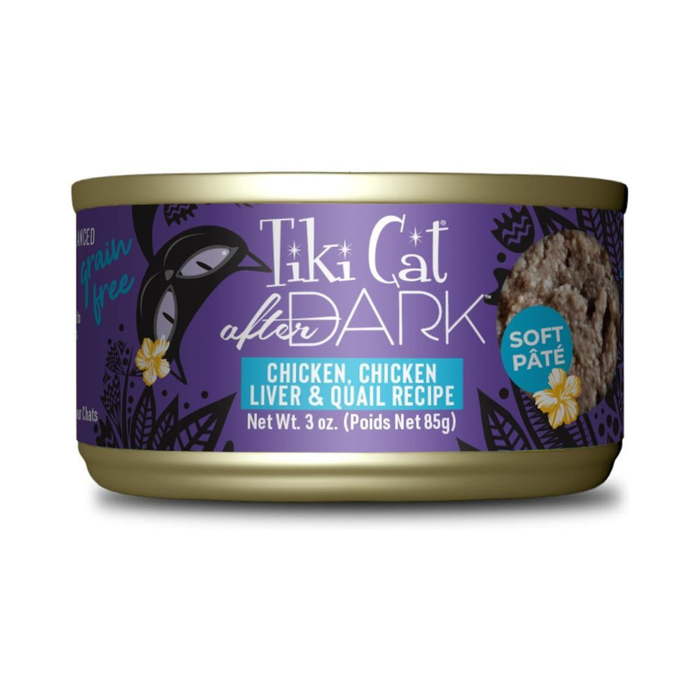 Tiki Pet Cat After Dark Pate Chicken 3Oz (12 per unit) for your Pet Cat with Pet Store X!