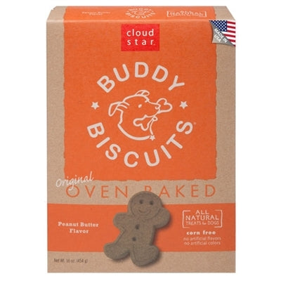 Cloud Star Buddy Biscuits Peanut Butter 16oz.