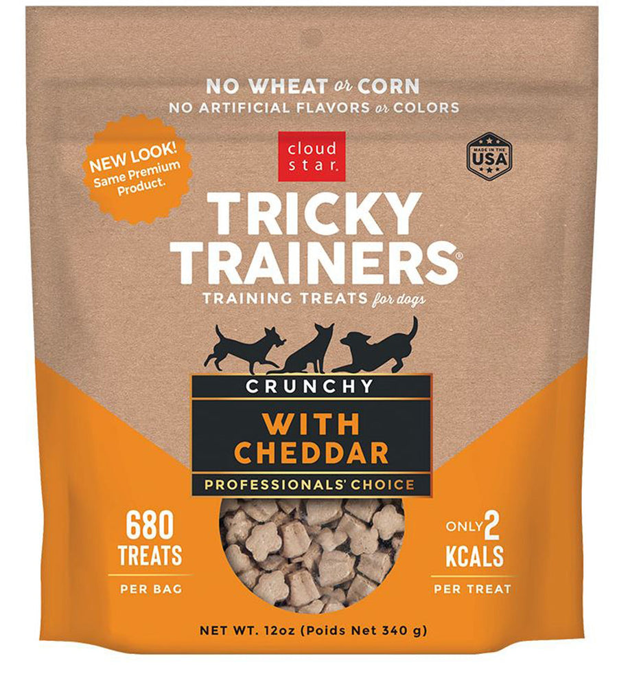 Cloud Star Dog Trick Crunchy Cheddar 12oz for your Pet Dog with Pet Store X!