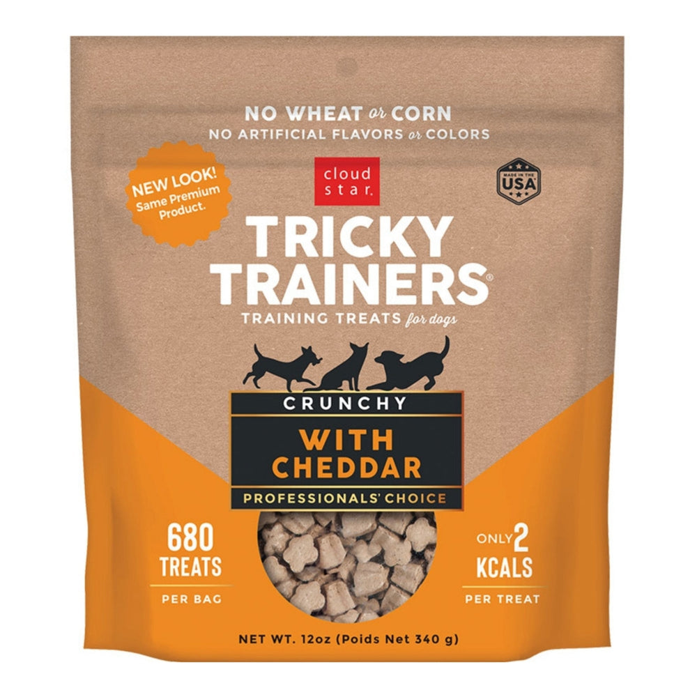 Cloud Star Dog Trick Crunchy Cheddar 12oz.