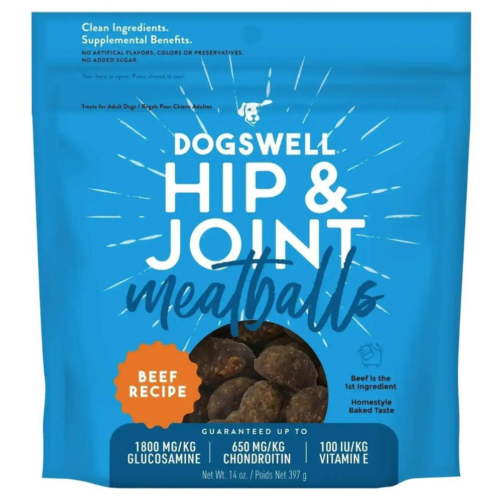 Dogswell Dog Hip & Joint Meatballs Grain Free Beef 14 oz for your Pet Dog with Pet Store X!