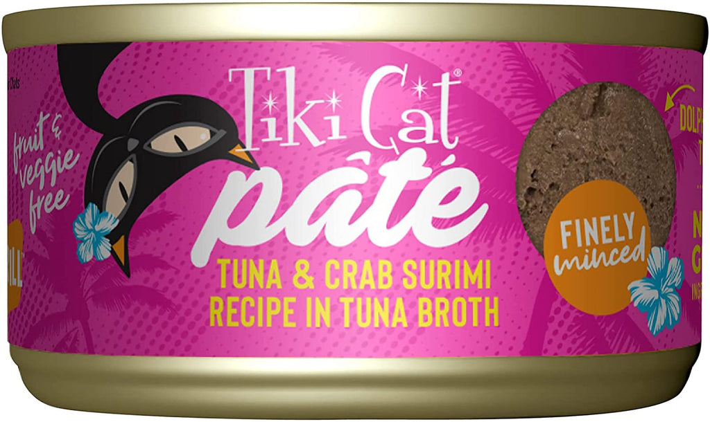 Tiki Pets Cat Grill Tuna and Crab Surimi Pate 28oz (Case of 12) for your Pet Cat with Pet Store X!