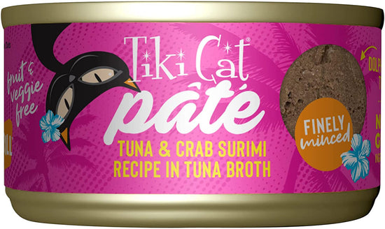 Tiki Pets Cat Grill Tuna and Crab Surimi Pate 28oz (Case of 12) for your Pet Cat with Pet Store X!