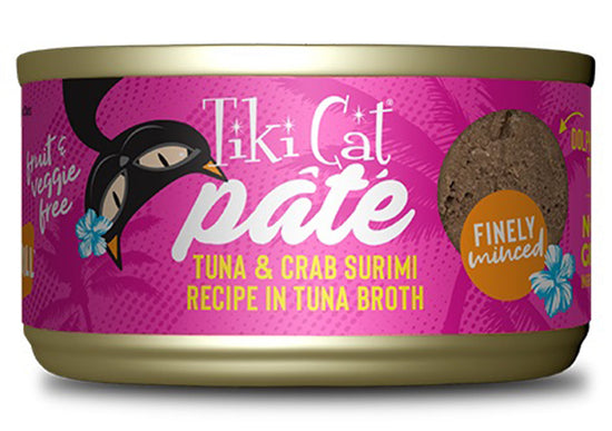 Tiki Pet Cat Grill Pate Tuna and Crab 28oz (Case of 12) for your Pet Cat with Pet Store X!