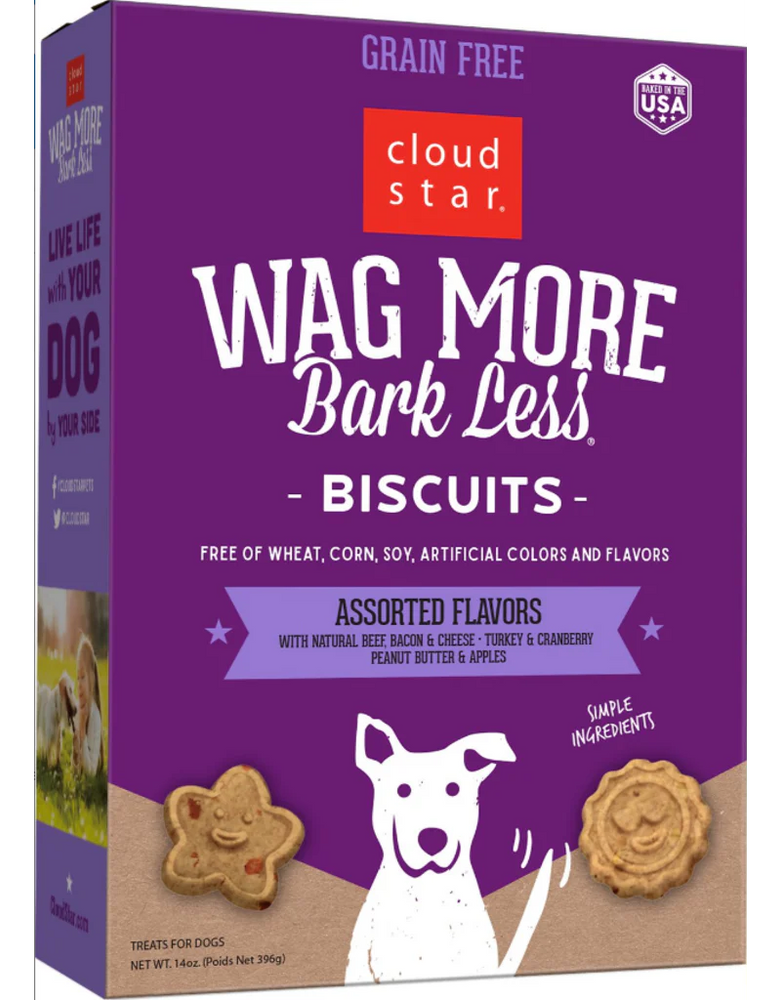 Wagmore Dog Grain Free Baked Assorted 14oz.