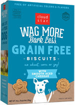 Cloudstar WAGMORE DOG GRAIN FREE BAKED CHEDDAR 14OZ