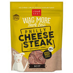 Wagmore Bark Less Dog Jerky Grain Free Philly Cheesesteak Beef 10oz.