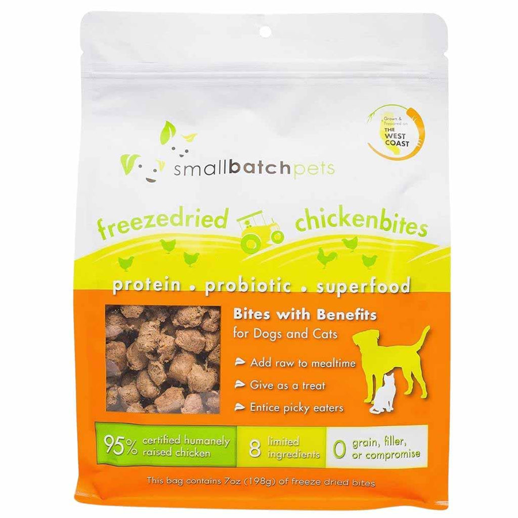 Small Batch Freeze Dried Chicken Bites - 7oz.