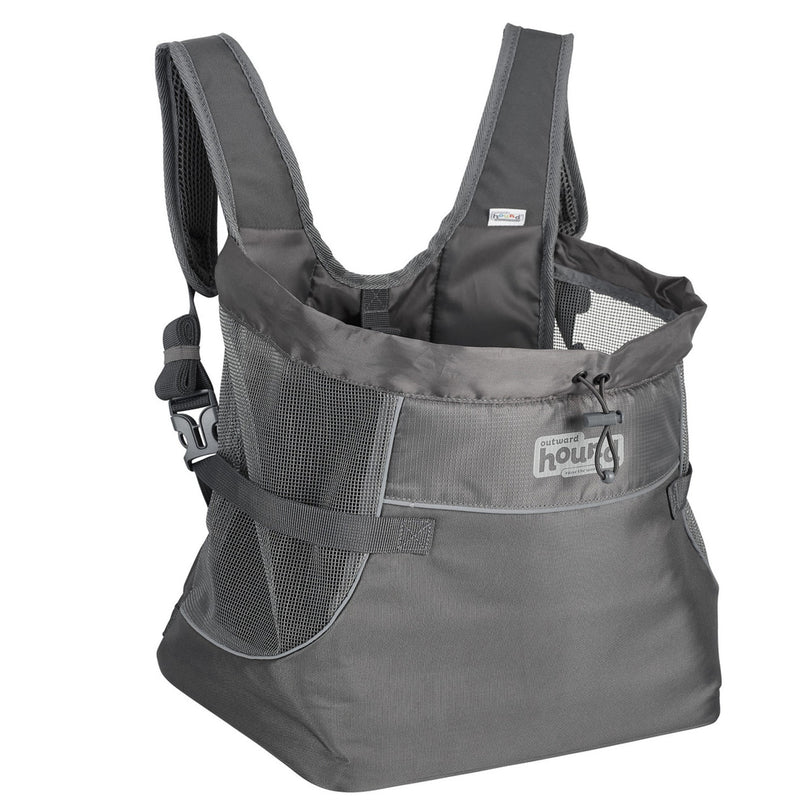 Outward Hound Puppak Front Carrier Grey 1ea/SM for your Pet Dog with Pet Store X.