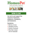 HomeoPet WRM Clear 1ea/15 ml