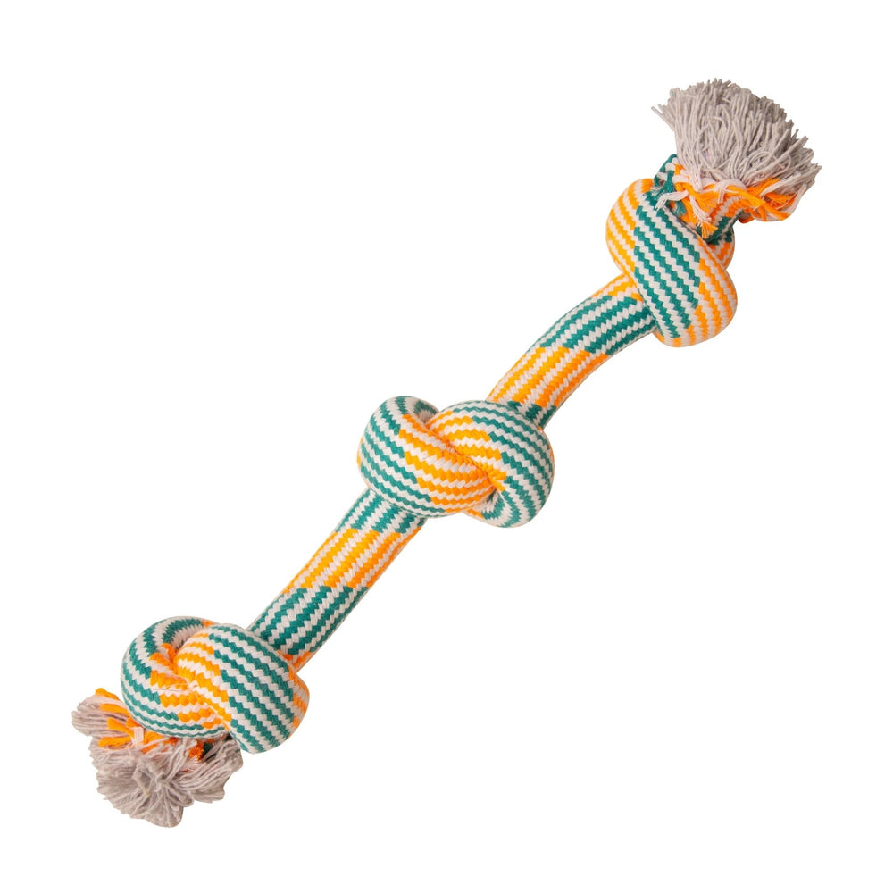 Snugarooz Get'N Knotty Rope Tug Blue/Orange 22in.