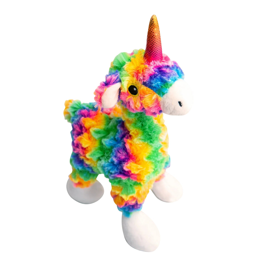 Snugarooz Llama Mia Rainbow 10in.