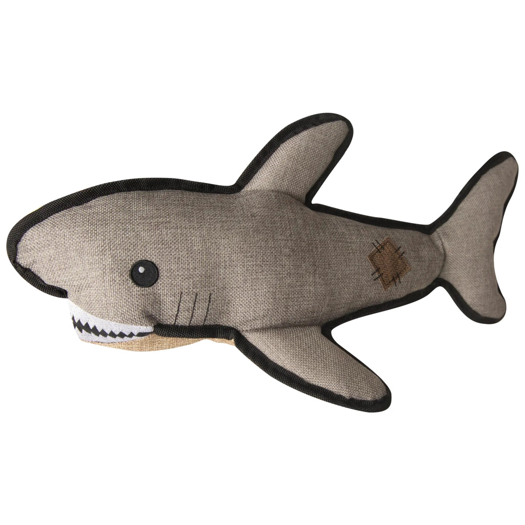 Snugarooz Saul The Shark with Rubber Spikey Ball Gray 19in.